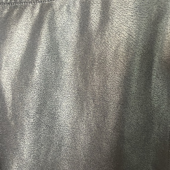 Spanx Black Faux Leather Size XS - Picture 2 of 5